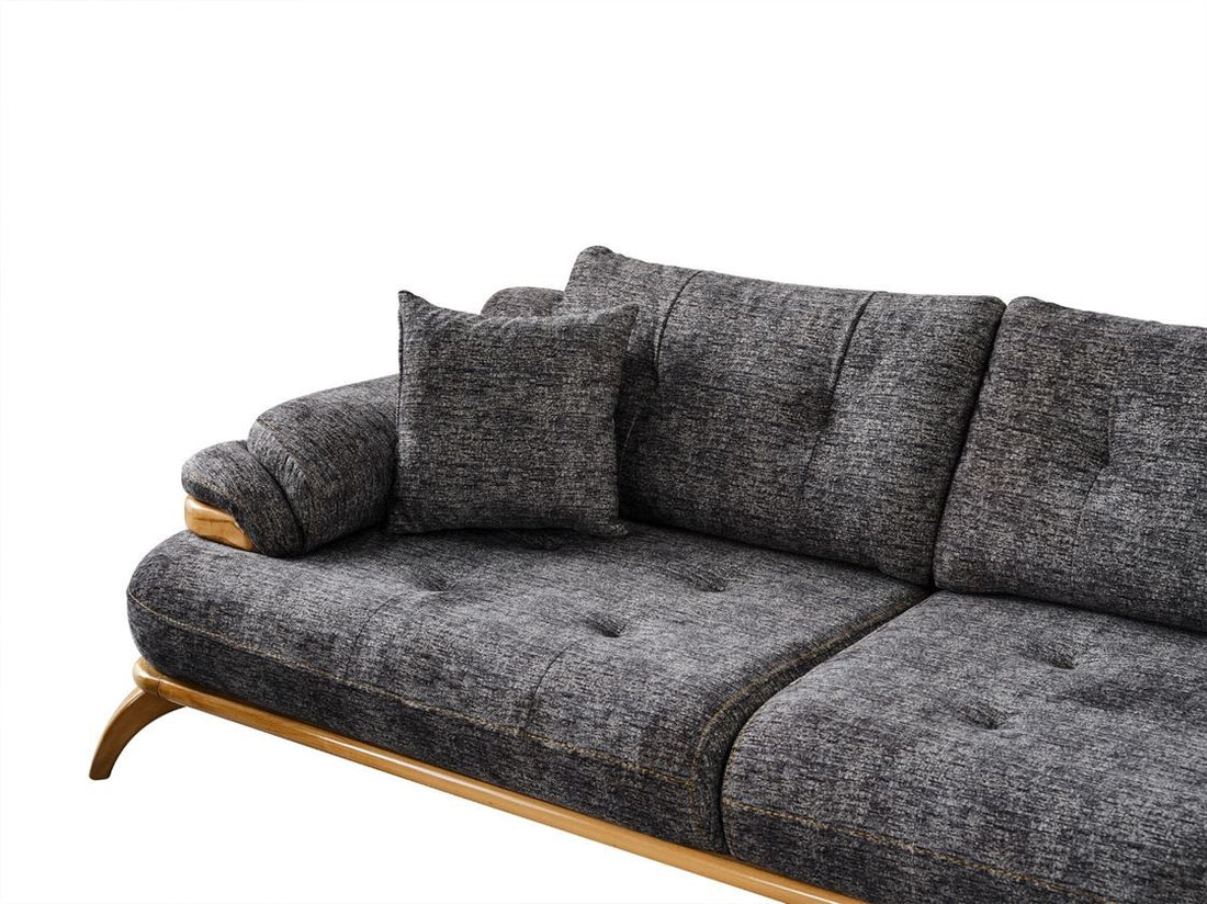 Rio Canapé 3 Places Anthracite