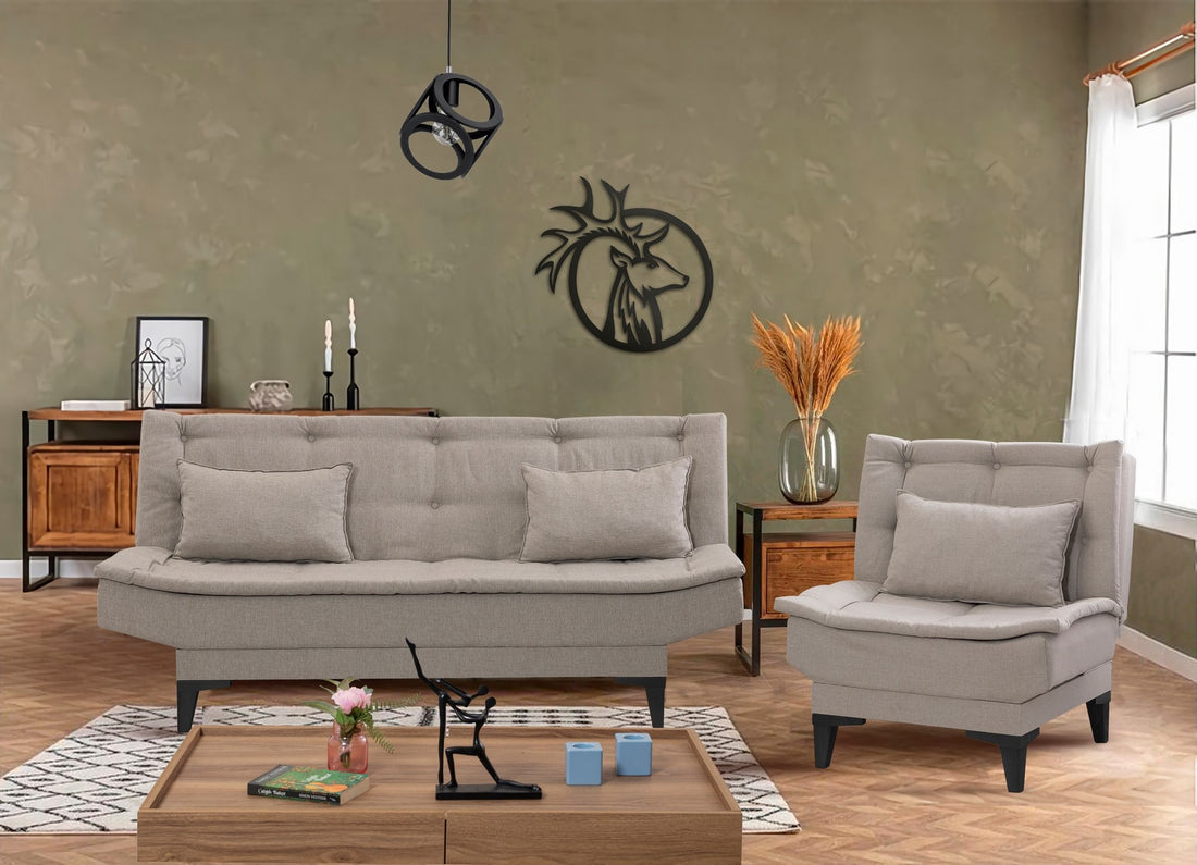 Ensemble de couchés Santo-S-1070 - Cream