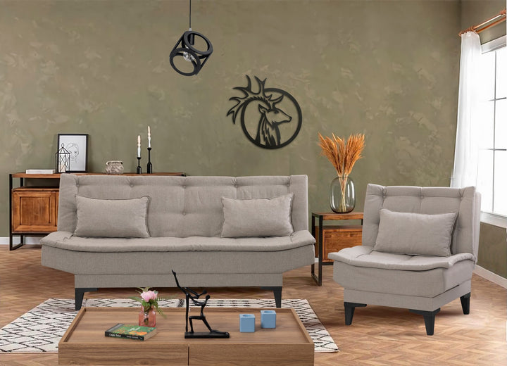 Ensemble de couchés Santo-S-1070 - Cream
