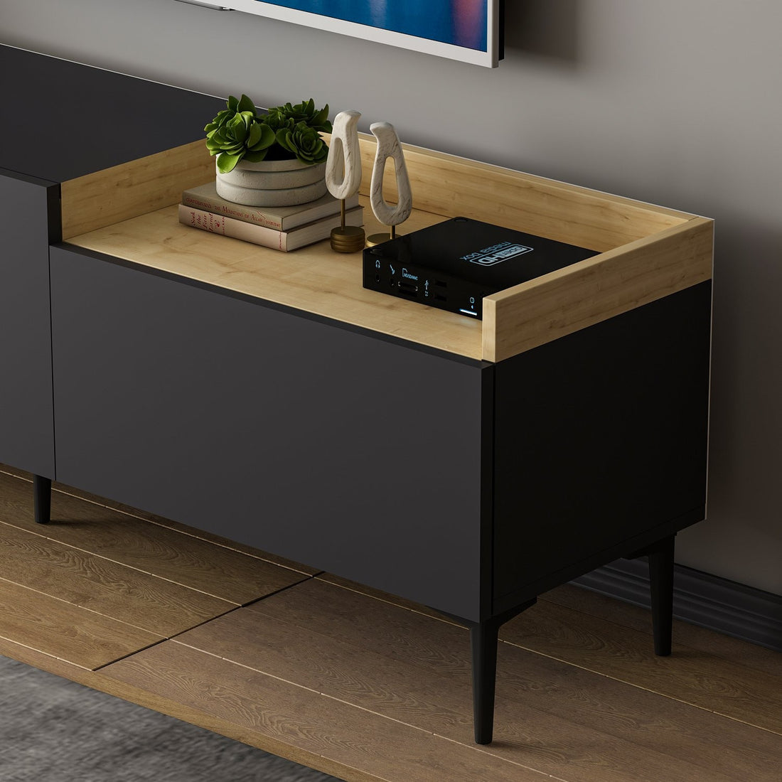 Meuble TV Mia - Anthracite