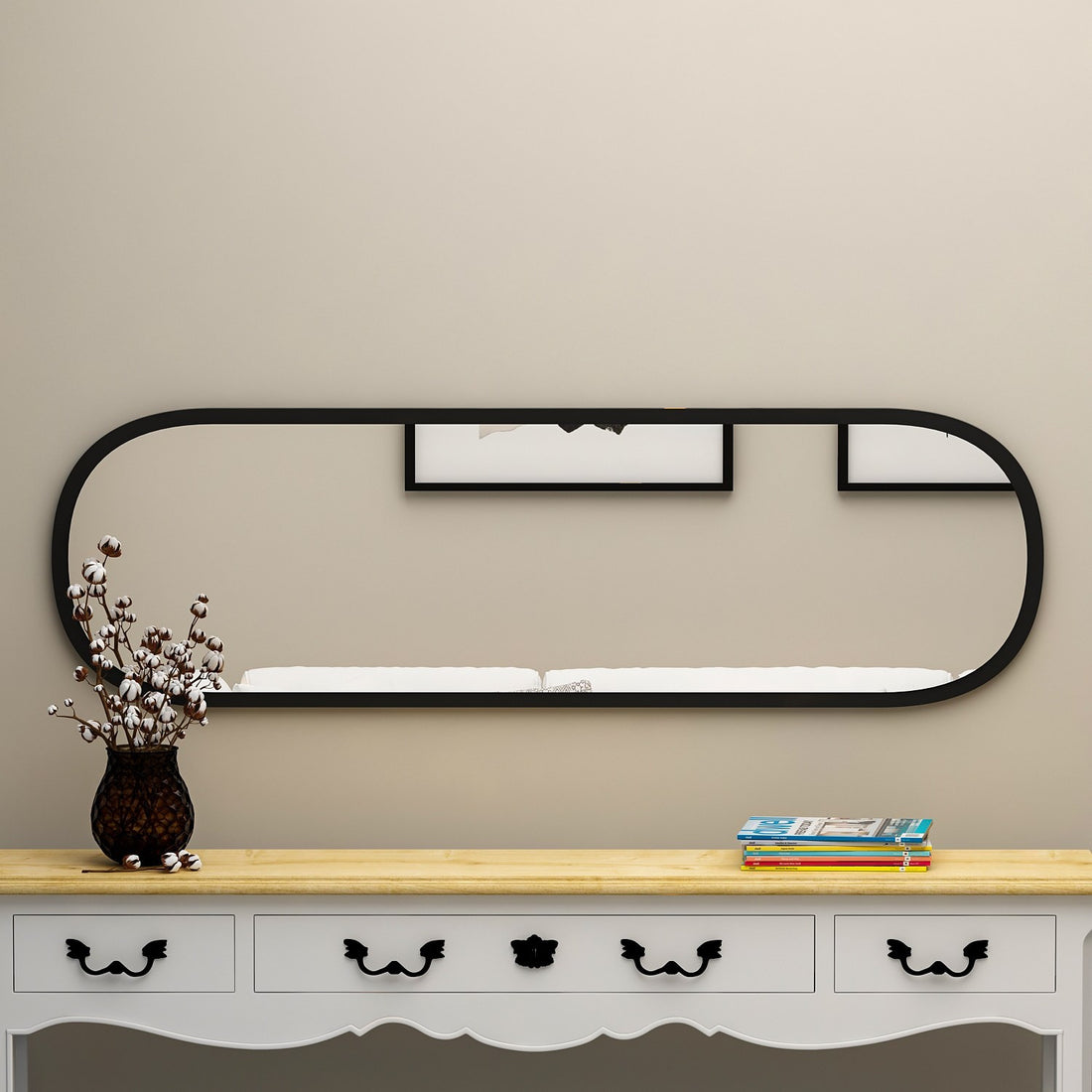 Miroir Magnum - Black