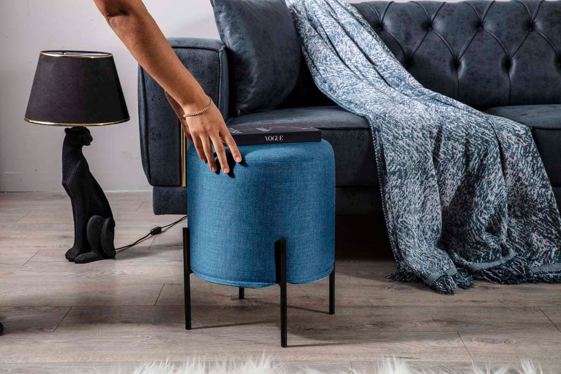 Norm Pouf Bleu