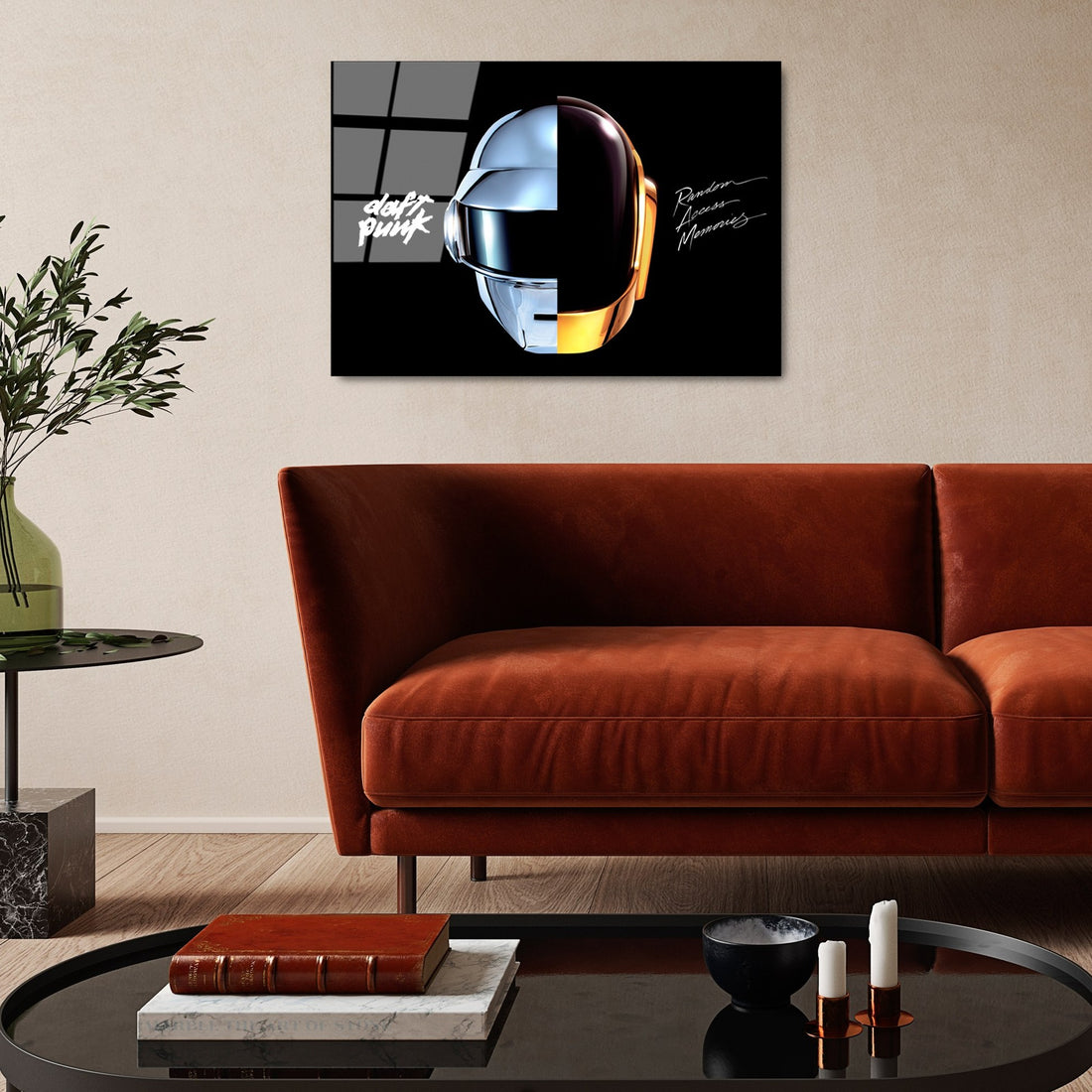 Peinture en verre trempé décoratif UV-335 50 x 70