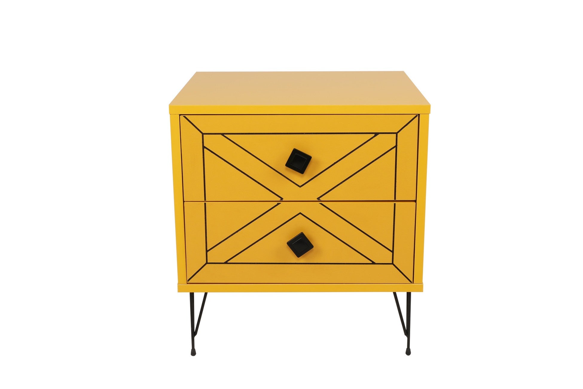 Table de chevet Luna - Yellow