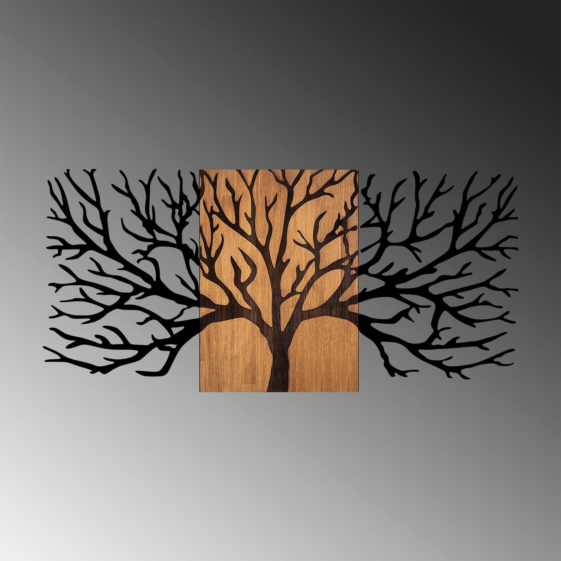 Accessoire mural en bois décoratif Tree - 327