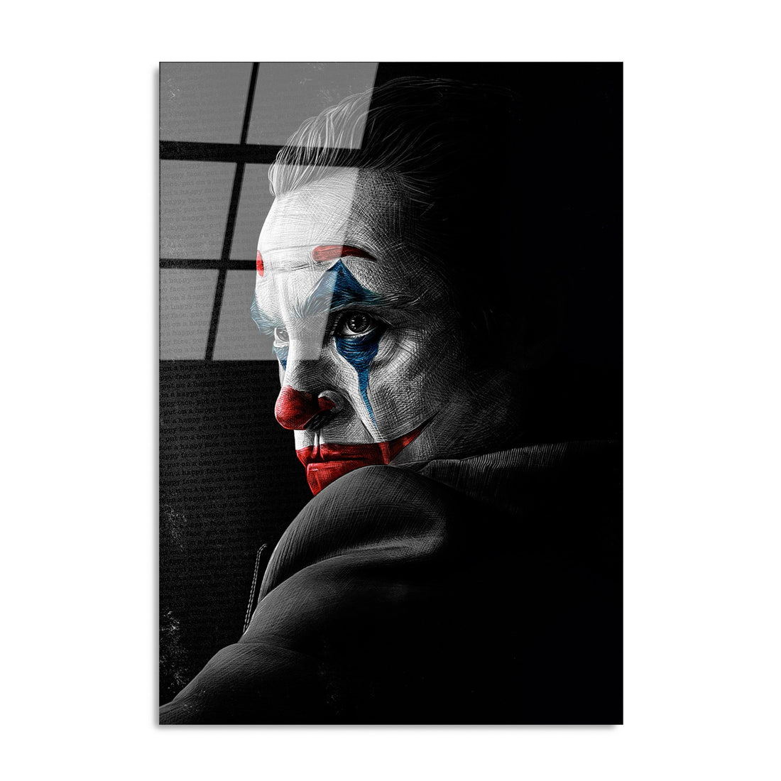 Peinture en verre trempé décoratif UV-140 70 x 100