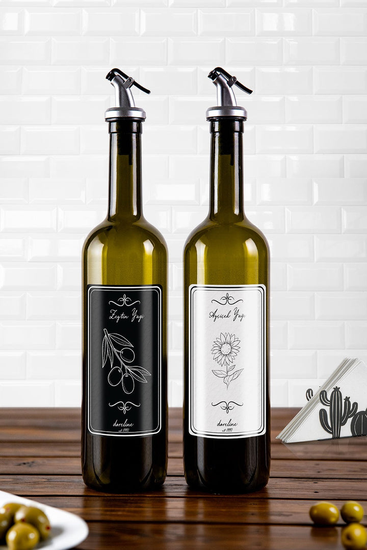 Distributeur d'huile de verre DRLN-055