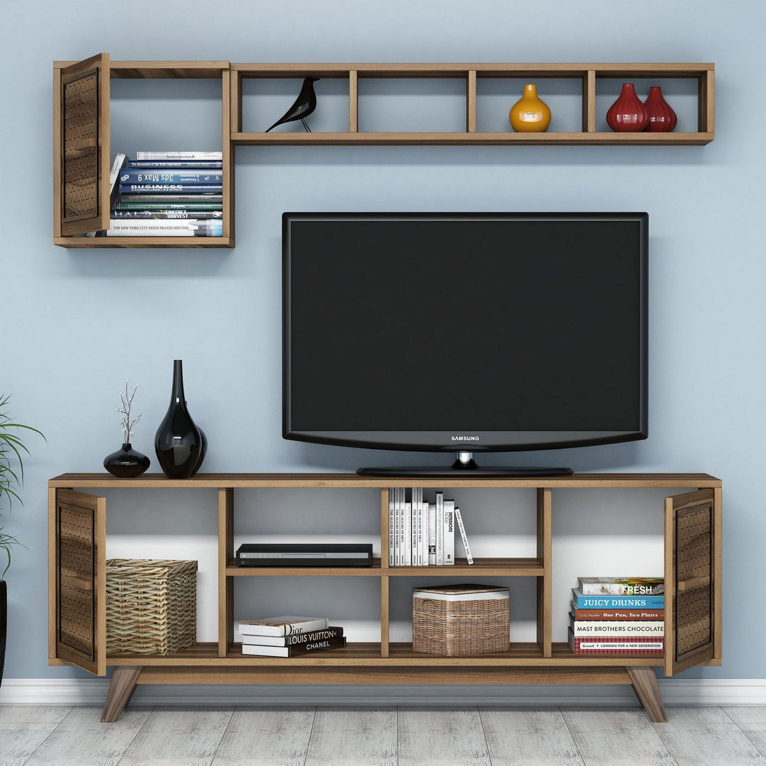 Ensemble de meubles de salon Ayla - Walnut