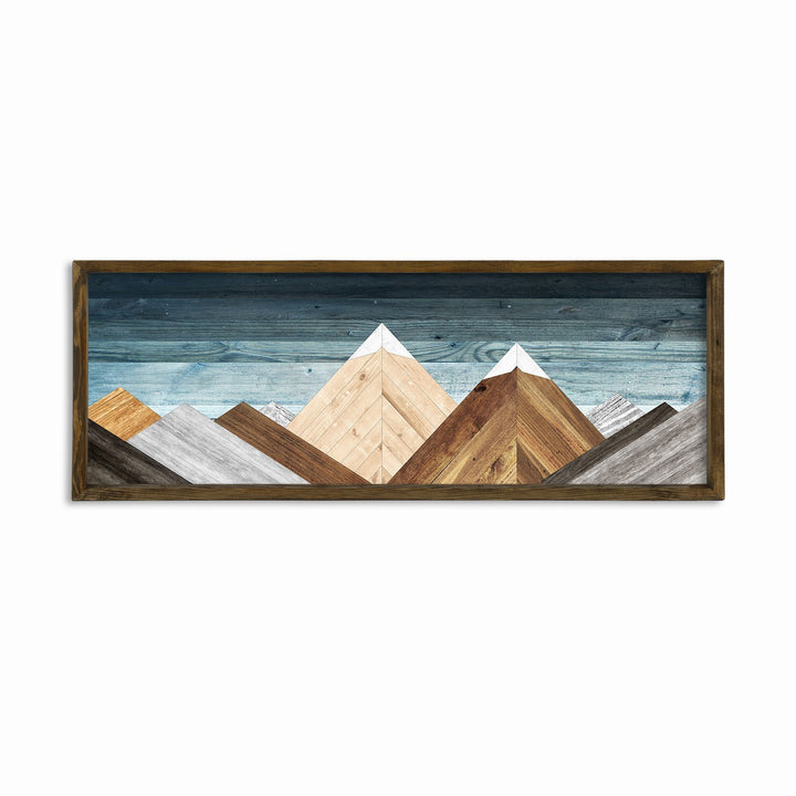 Peinture mdf encadrée décorative (3 pièces) TAH107