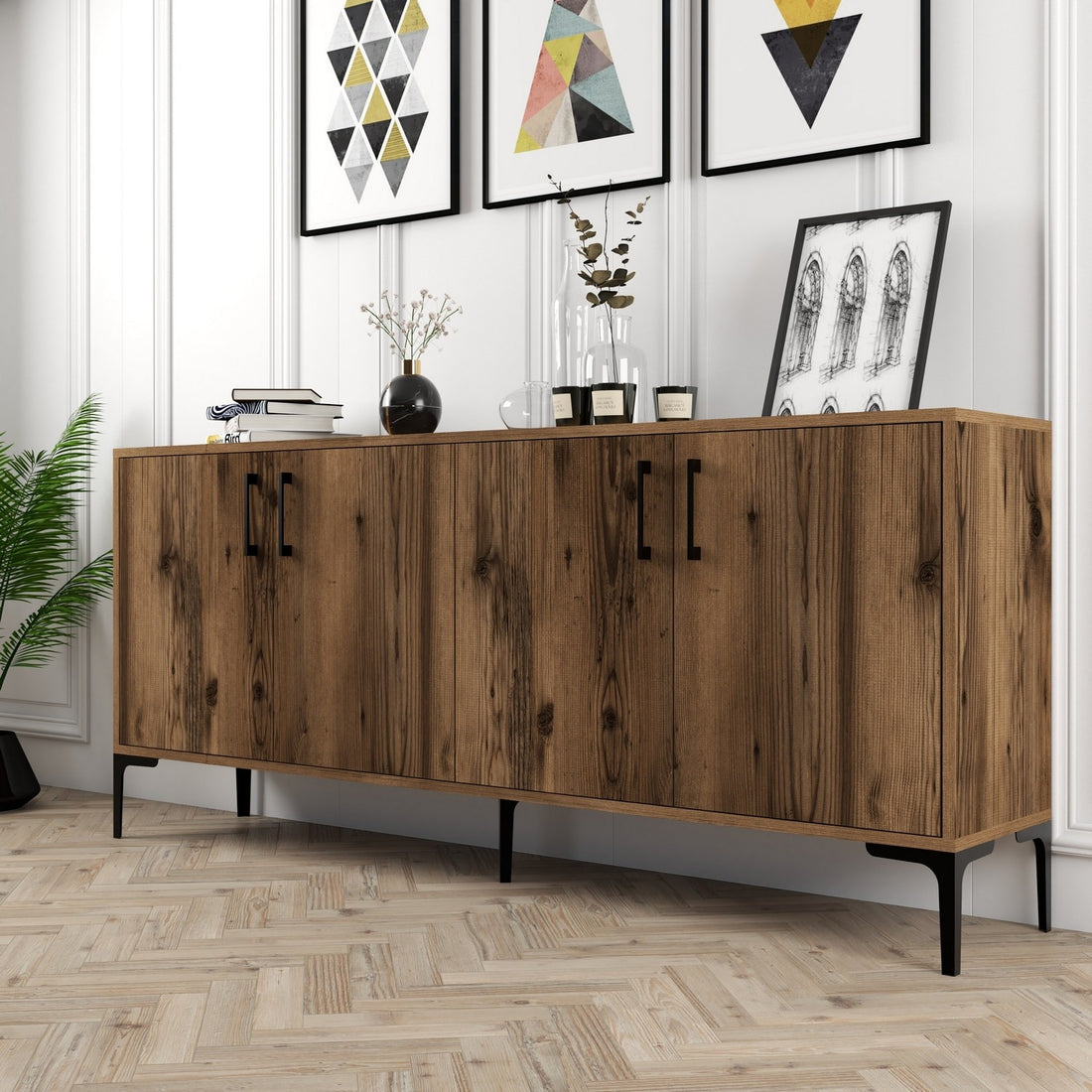Console Kiev - Walnut
