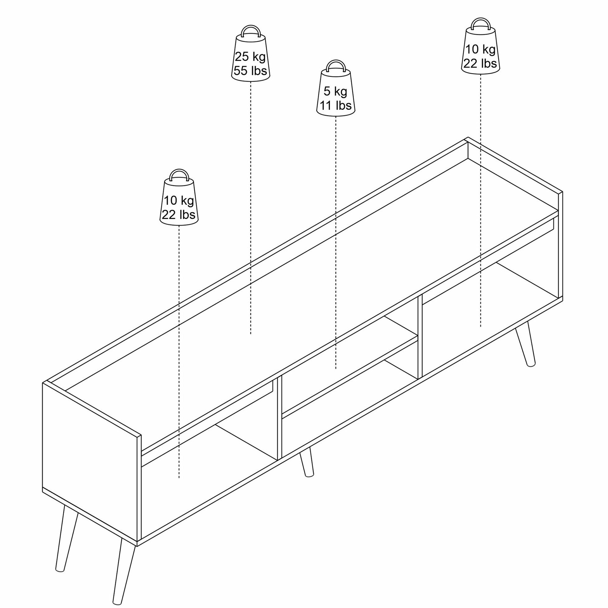 Meuble TV Ostard - 2