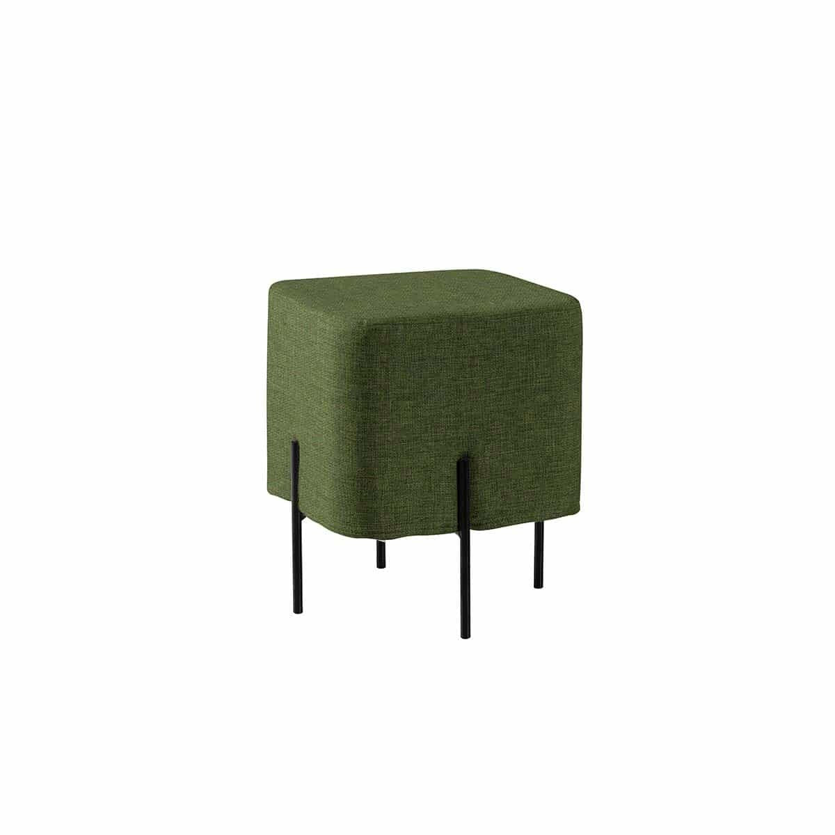 Mono Pouf Vert Kaki