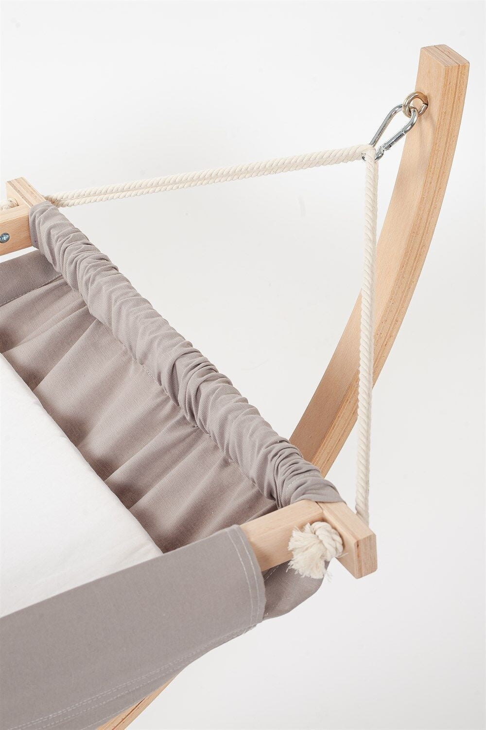 Hamac pour bébé L146xH68cm bois