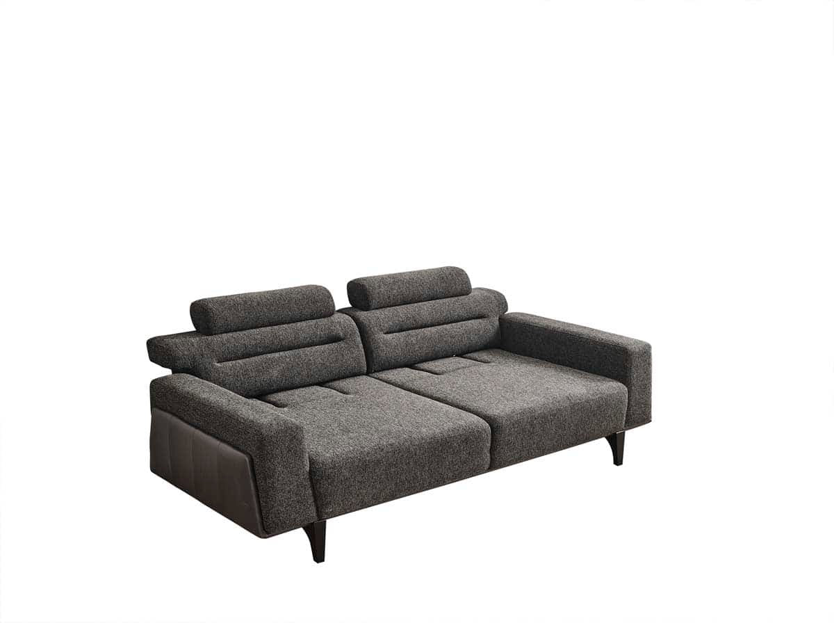 Oslo Gris Foncé canapé 3 Places