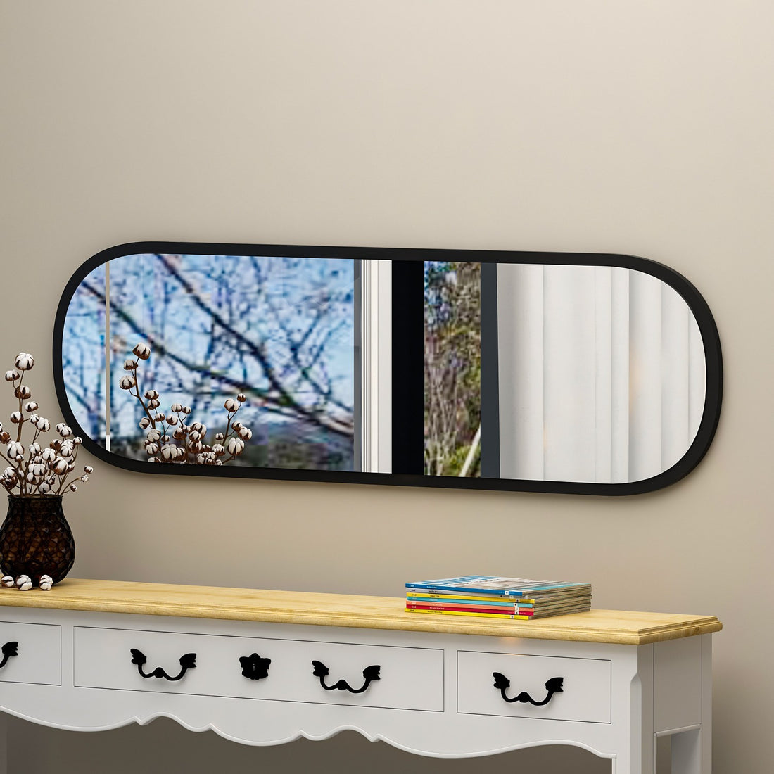 Miroir Magnum - Black