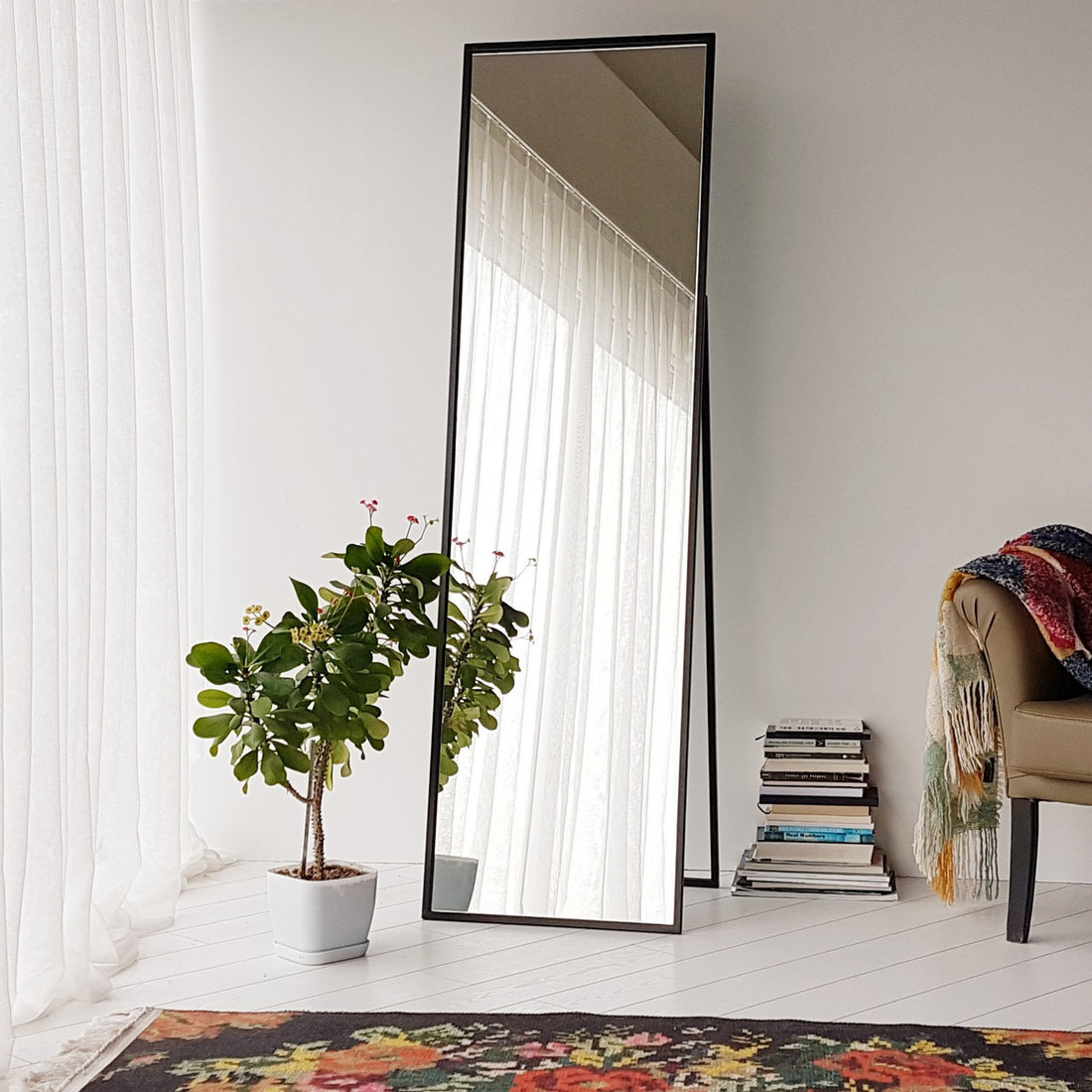 Miroir Cheval Cool Ayna / Metal Çerçeve / 170x50cm