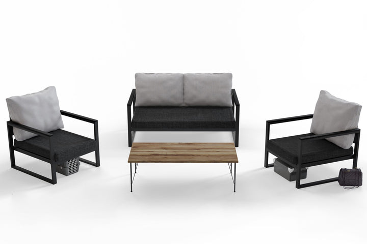 Ensemble de salons de jardin MTLKNP001