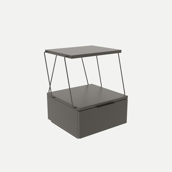Table de chevet Tekoba - Anthracite