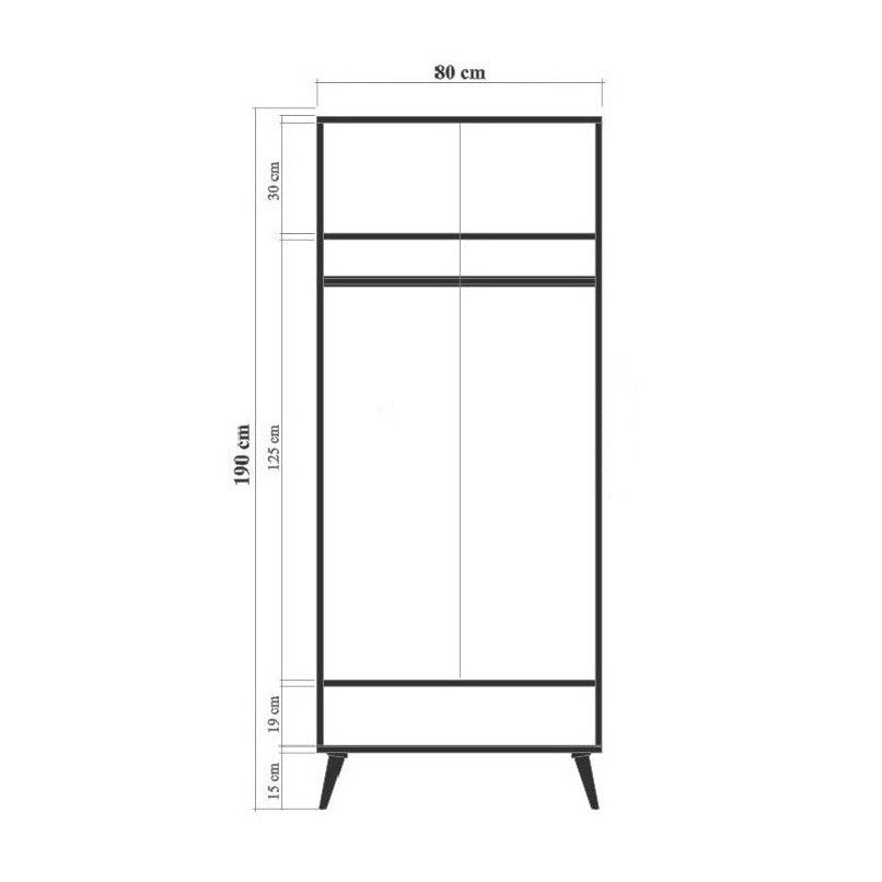 Armoire City Gardrop Tulip