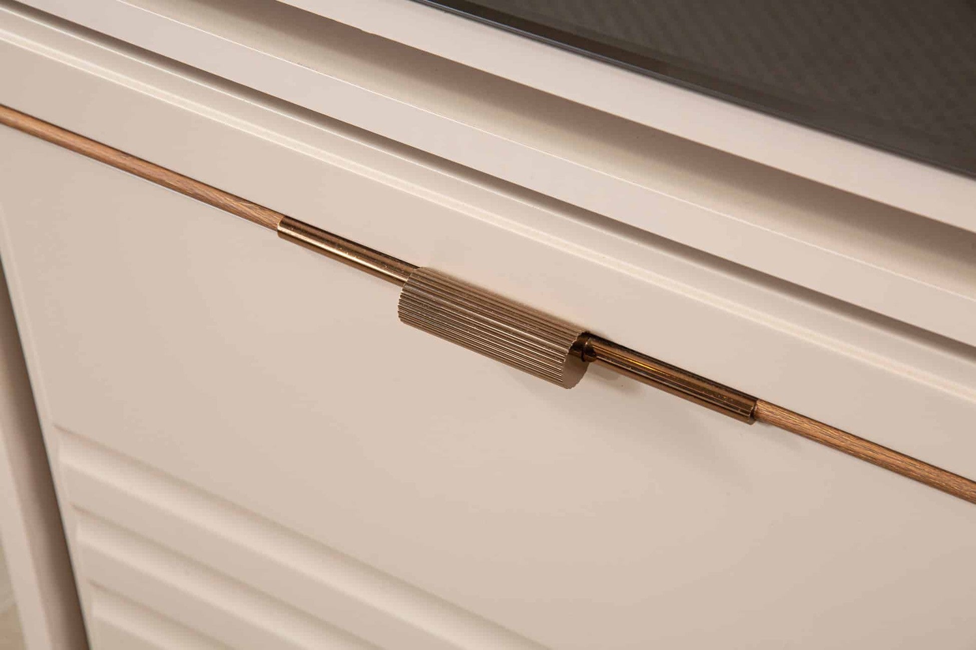 Elna Coiffeuse Avec Miroir 3 Portes 122x42x87