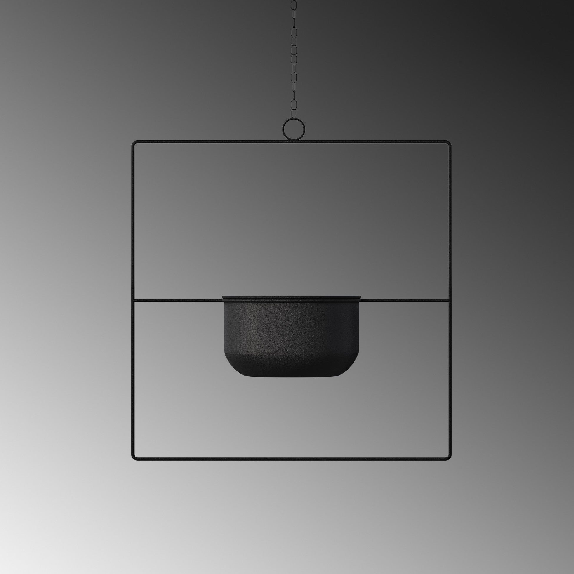 Pot décoratif Pandantif - Black