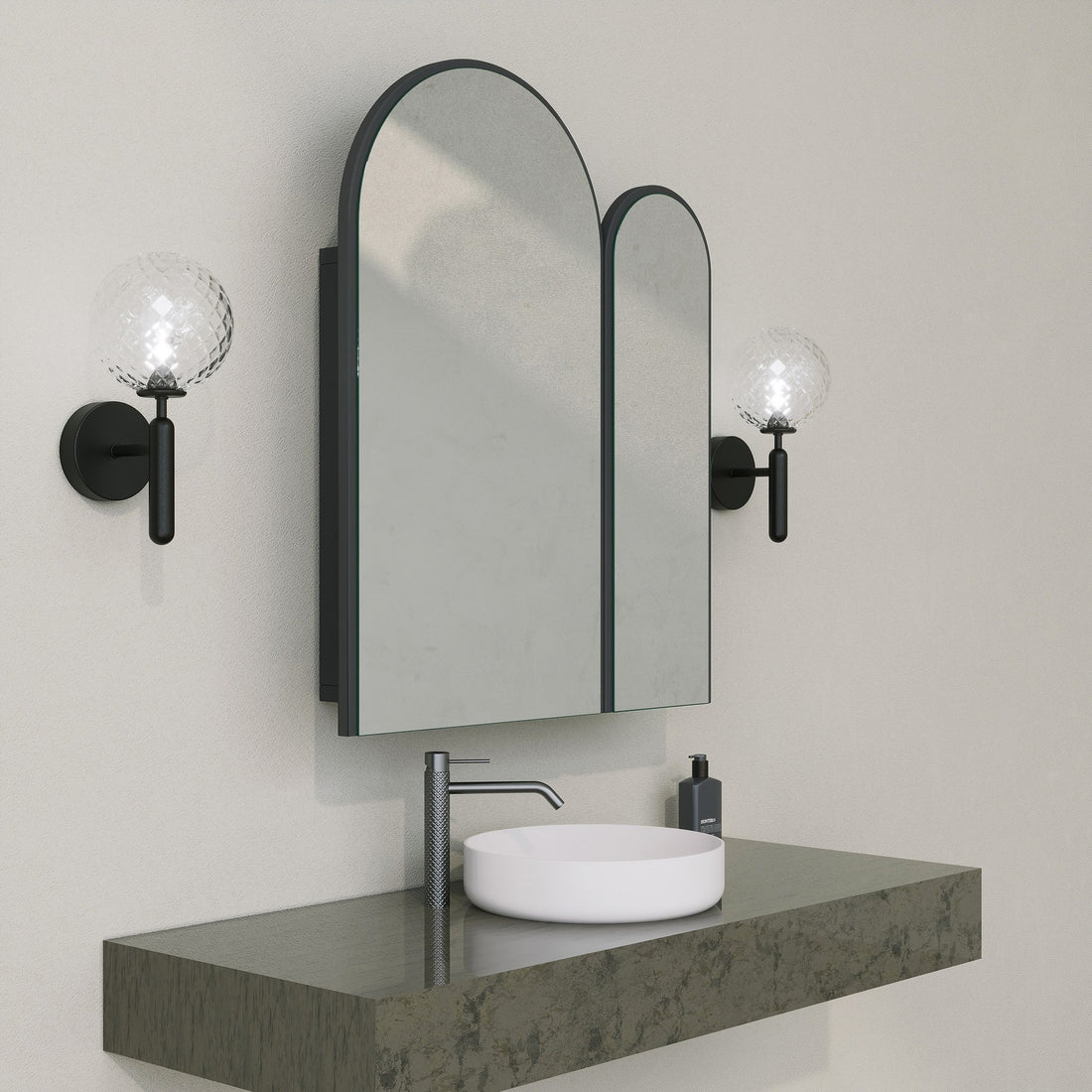 Armoire de toilette Classe Cabinet - Black