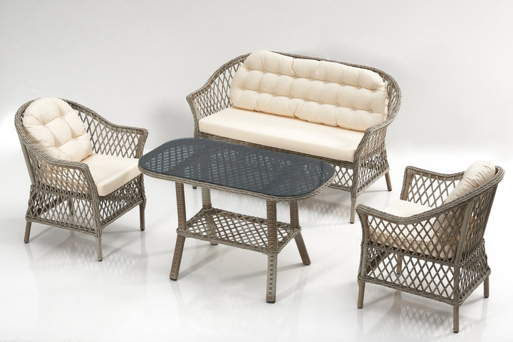 Ensemble de salons de jardin Dove - Cream