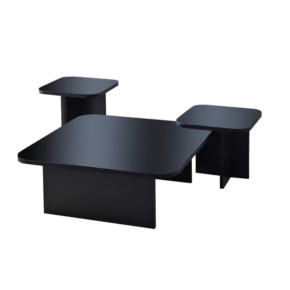 Ensemble de table basse Jazz - Black, Fume