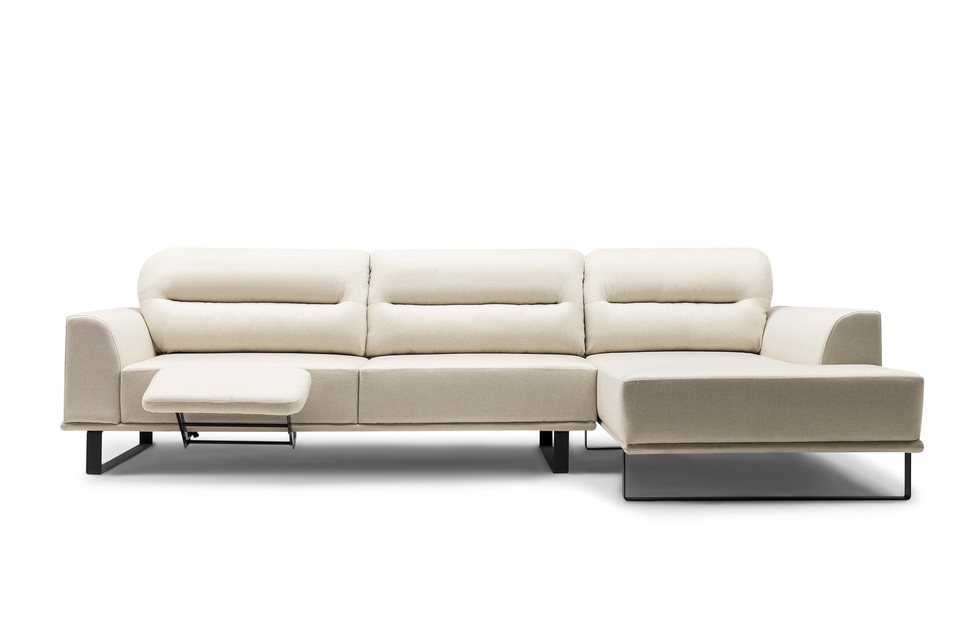 Alacati Canapé d’angle avec chargeur USB