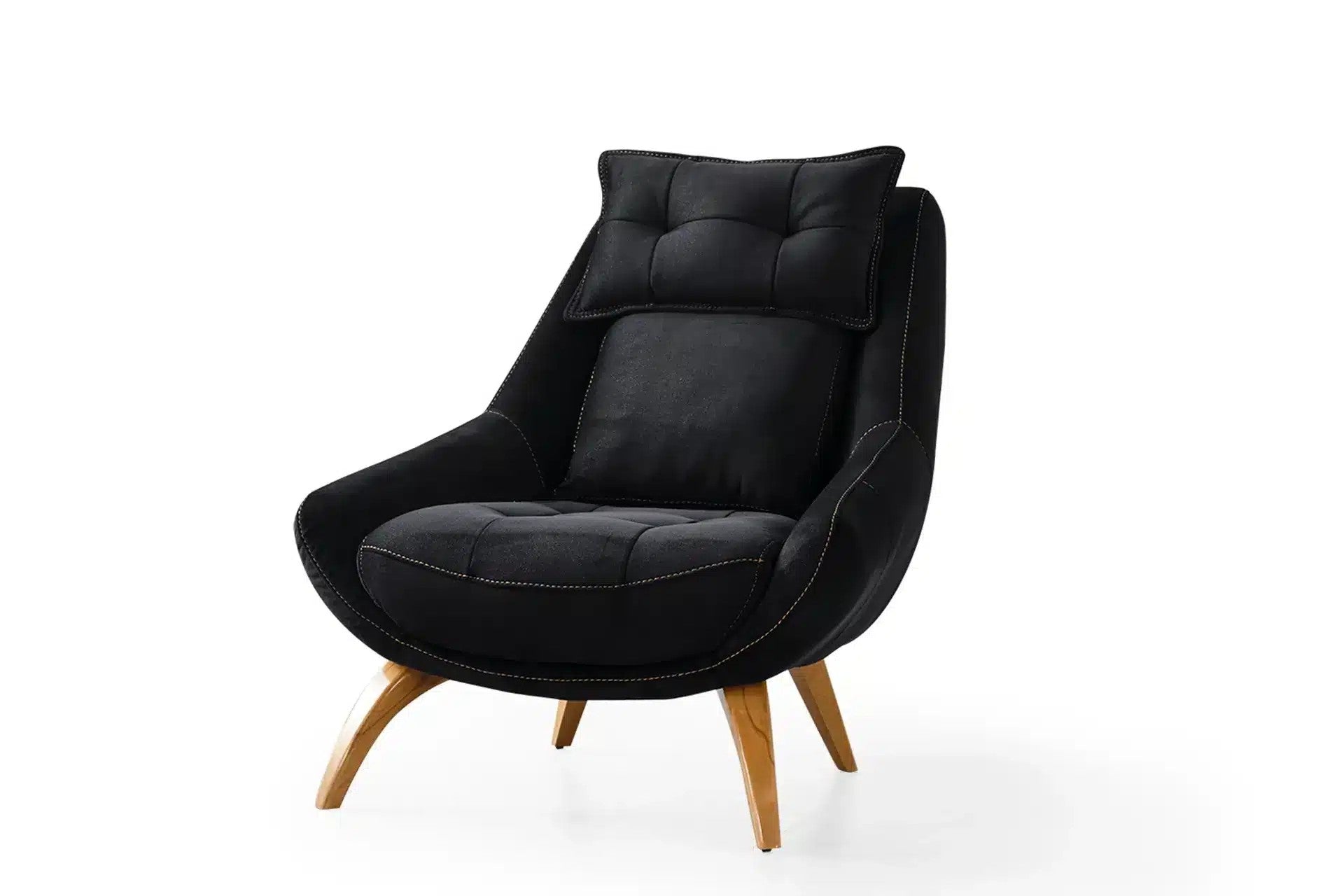 Rio Fauteuil Bergère Noir