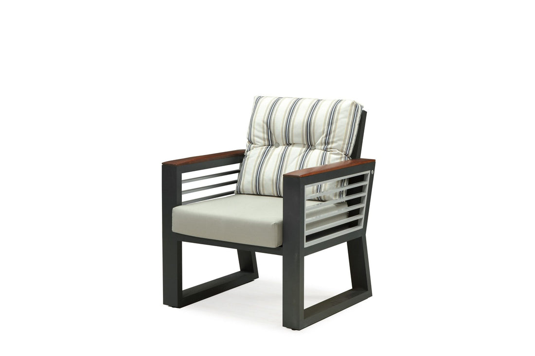 Salon de jardin avec coussins &amp; table basse Modena