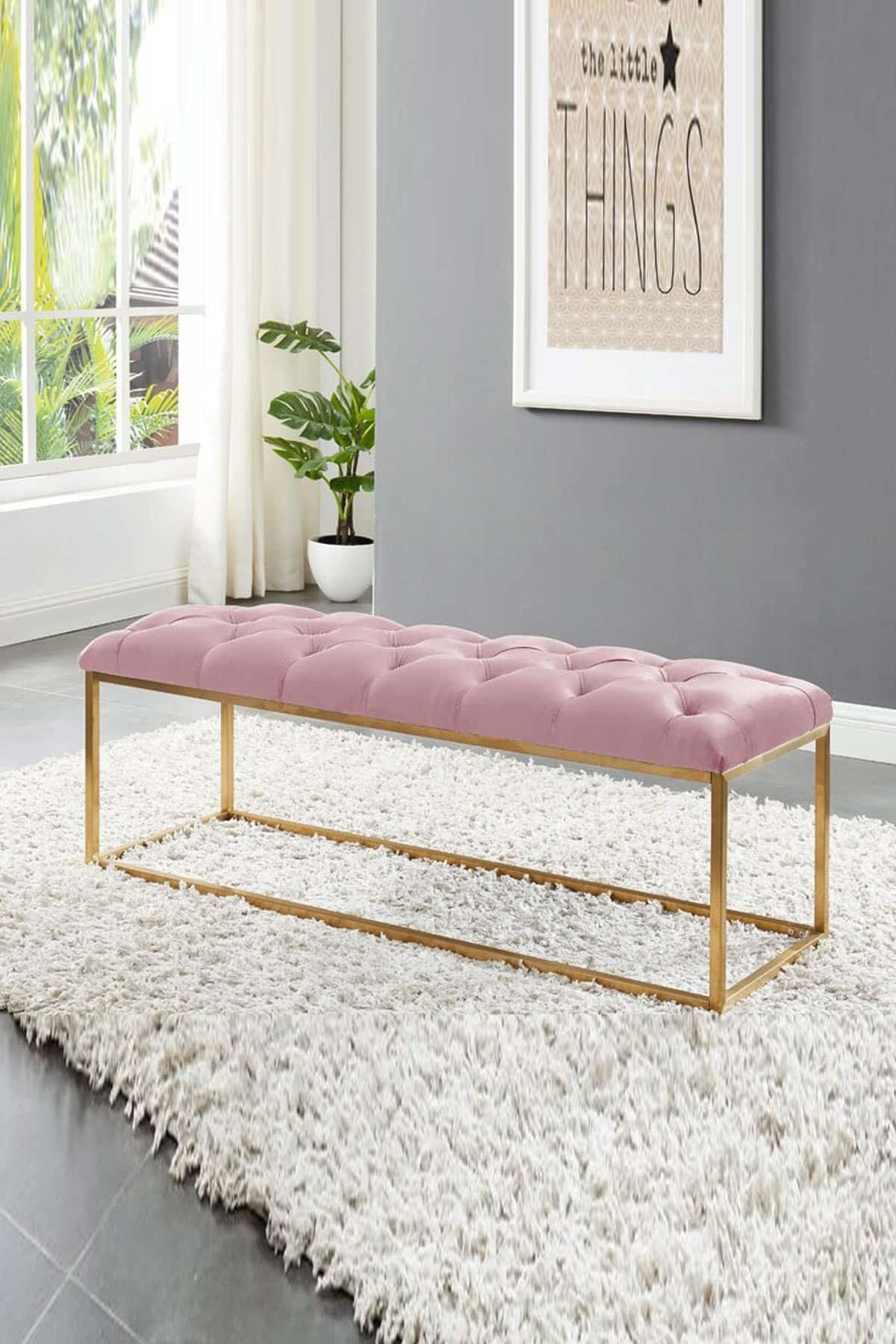 Deluxe Banc Rose