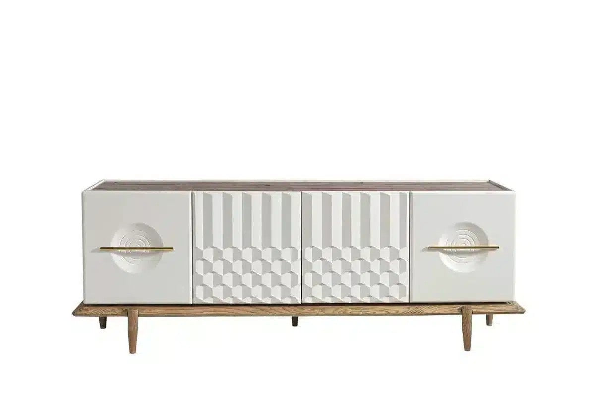 Tesla Console 4 Portes avec miroir