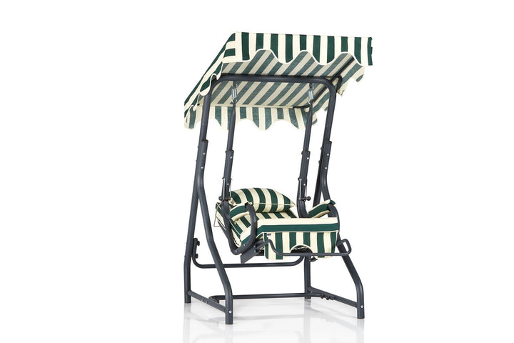 Chaise de balançoire unique de jardin Camellia 1 - Multicolor