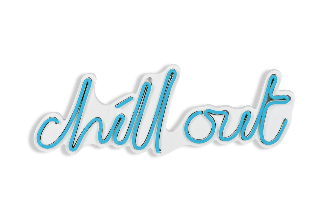 Éclairage LED en plastique décoratif Chill Out - Blue