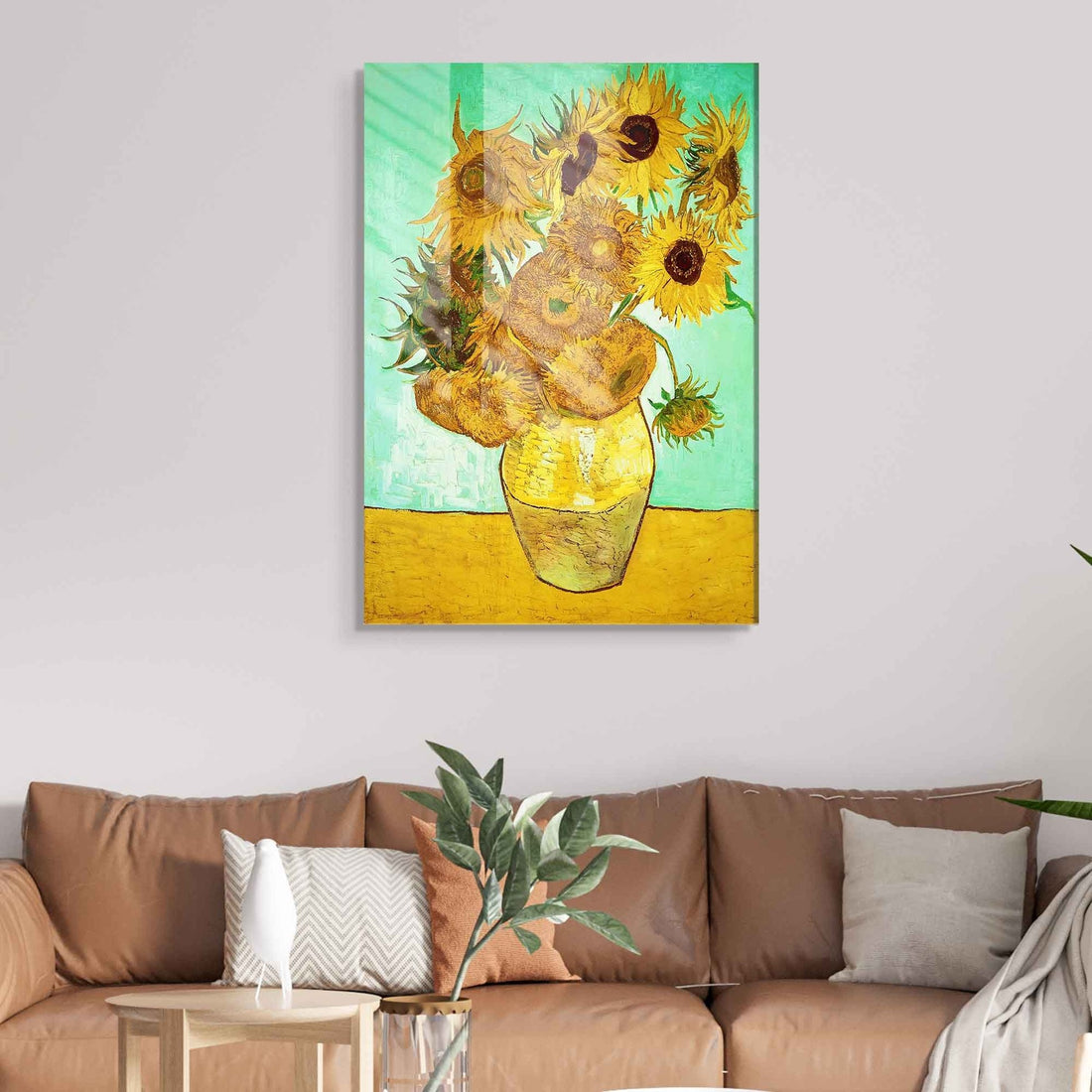 Peinture en verre trempé décoratif 2291 - 70 x 100