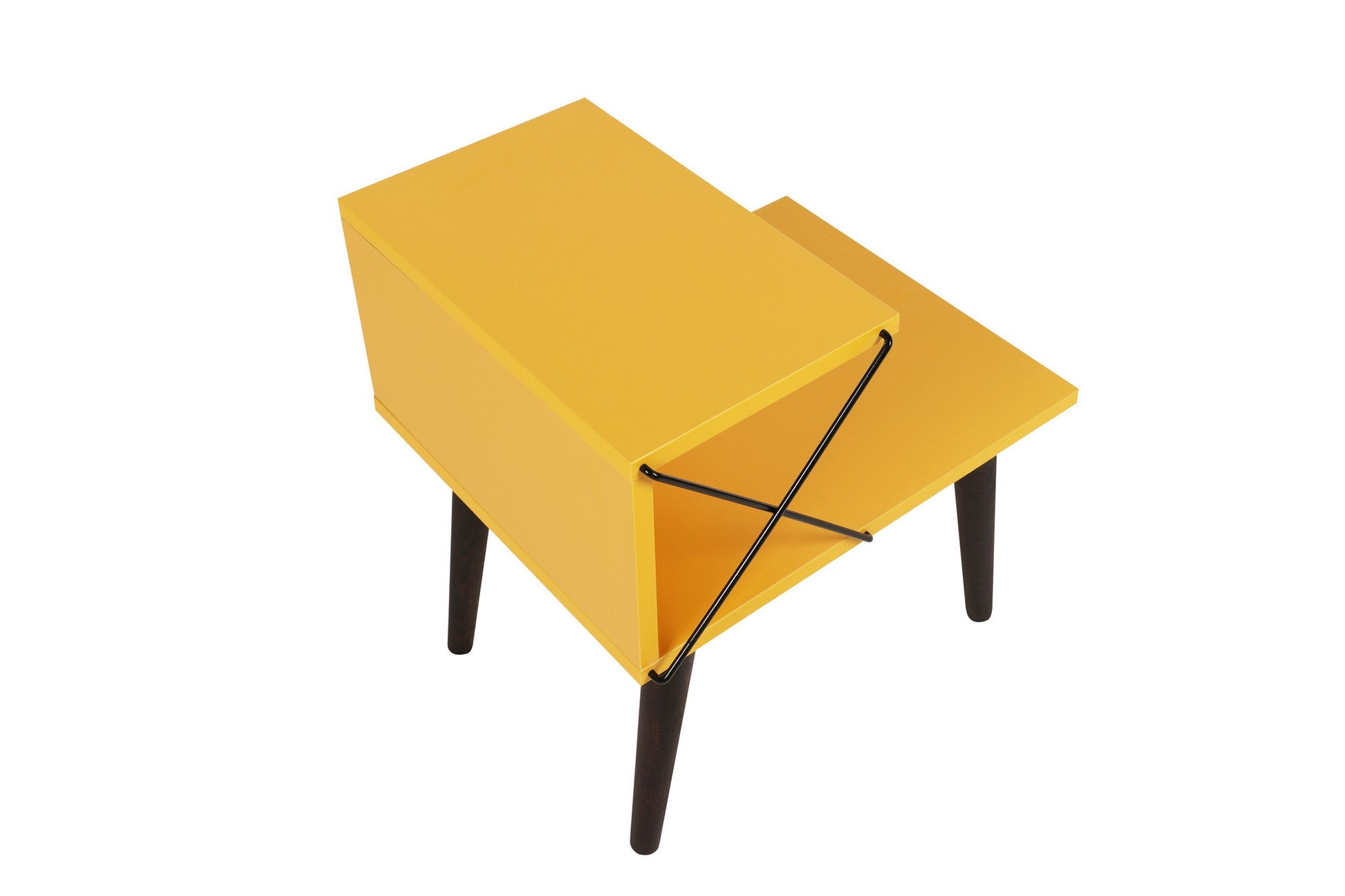 Table de chevet Cross - Yellow