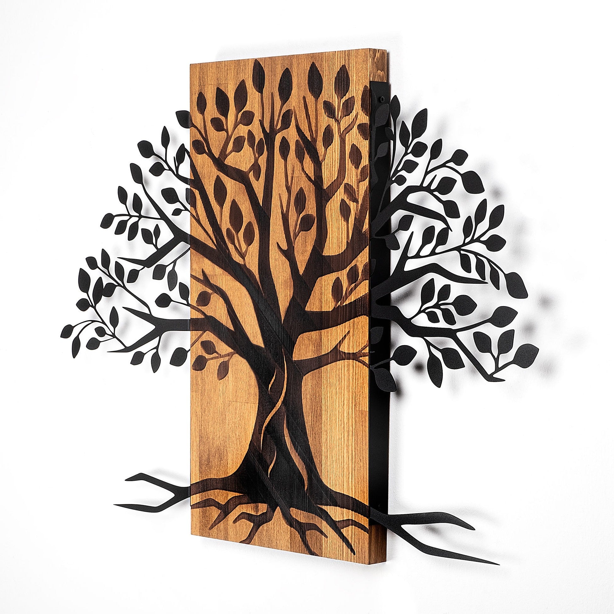 Accessoire mural en bois décoratif Willow - 382