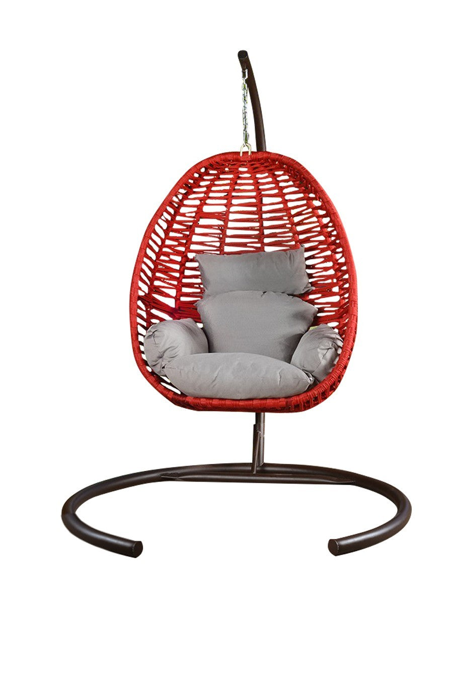 Chaise de balançoire unique de jardin Fındık - Claret Red