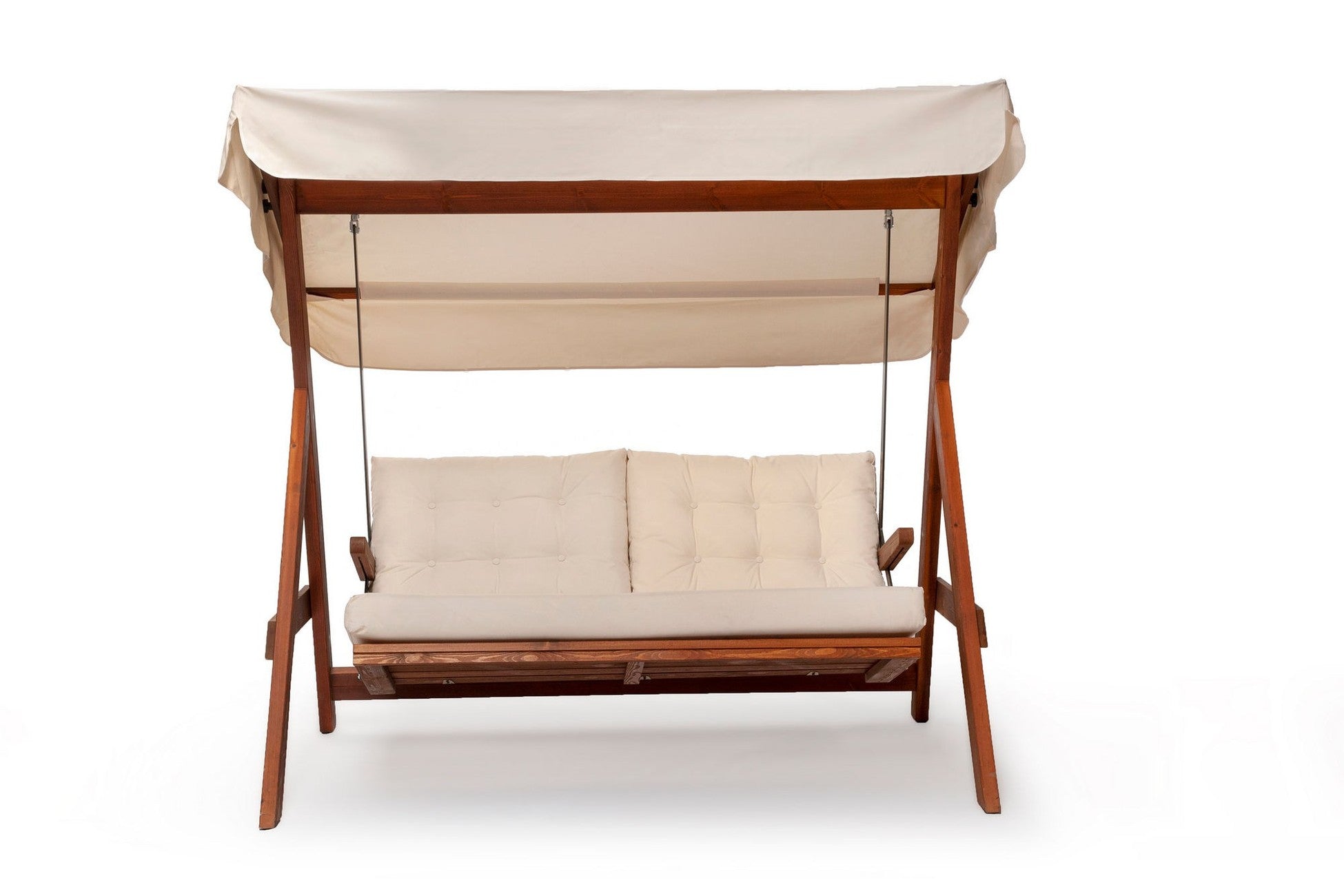 Chaise swing triple jardin Helen 2000 - Beige