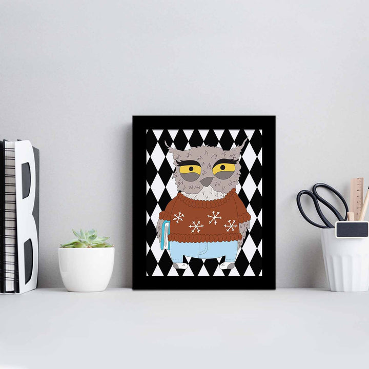 Peinture mdf encadrée décorative SCT-021