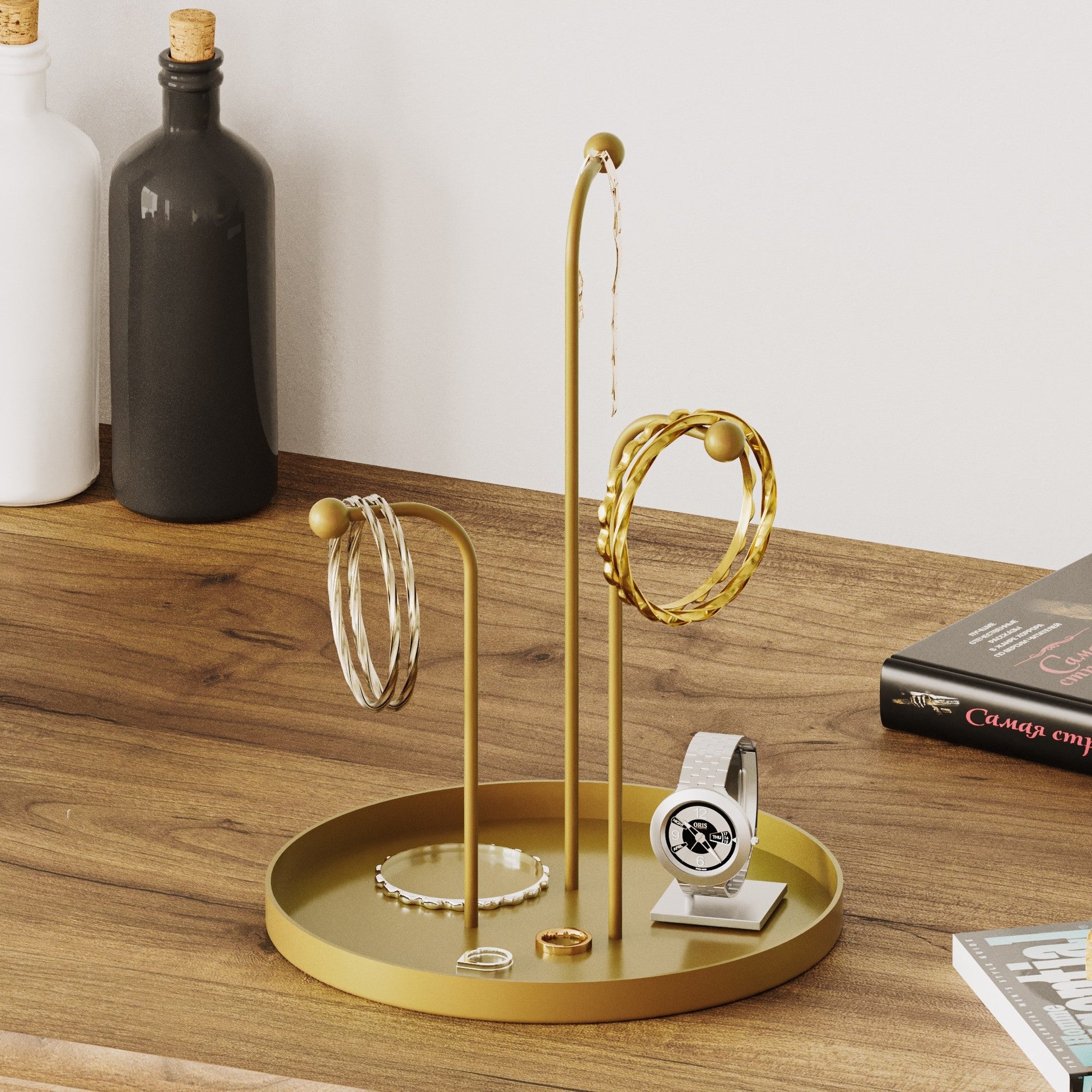 Accessoire décoratif en métal Leros-B - Gold