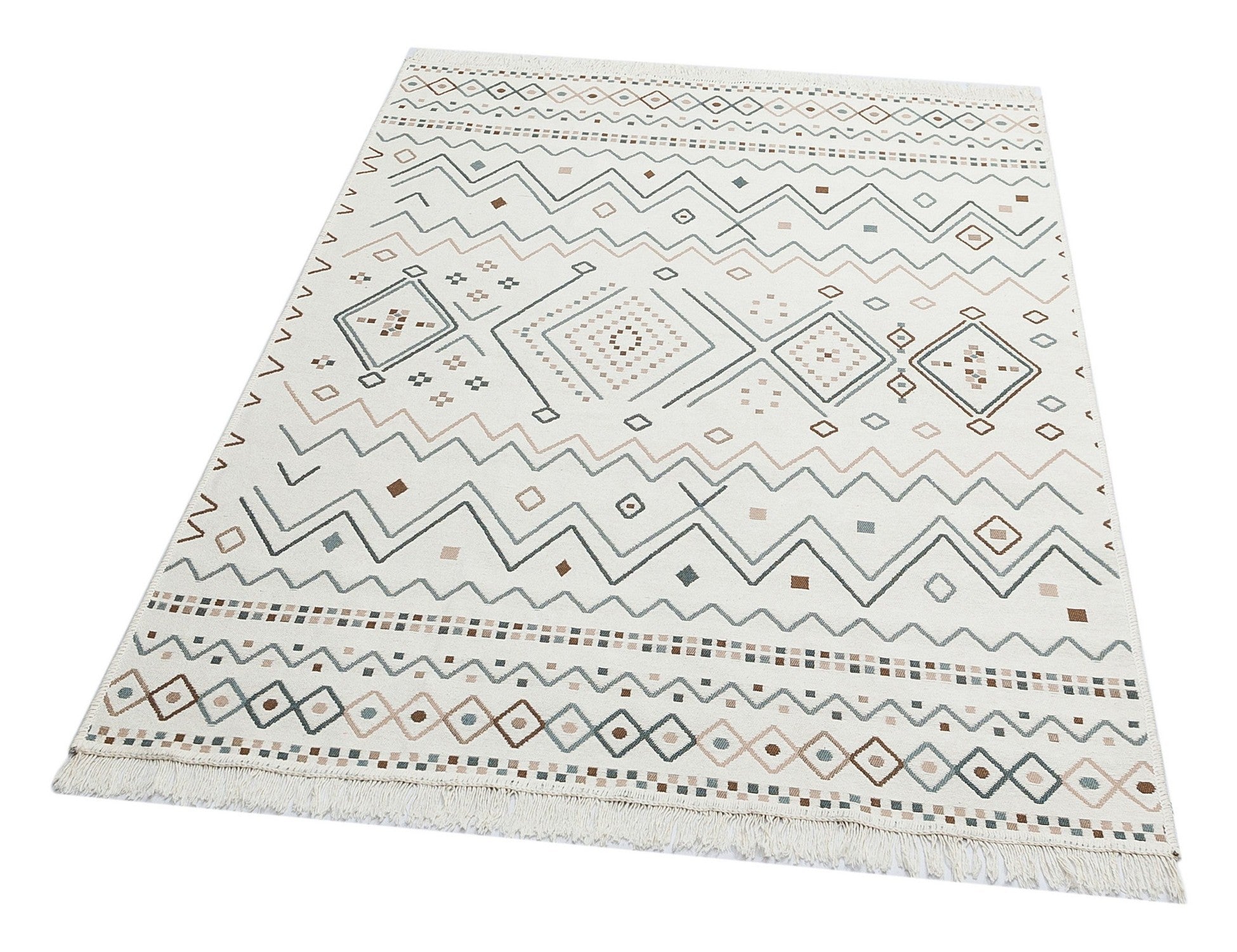 Tapis (160 x 230) Ar 05 - Beige, Blue