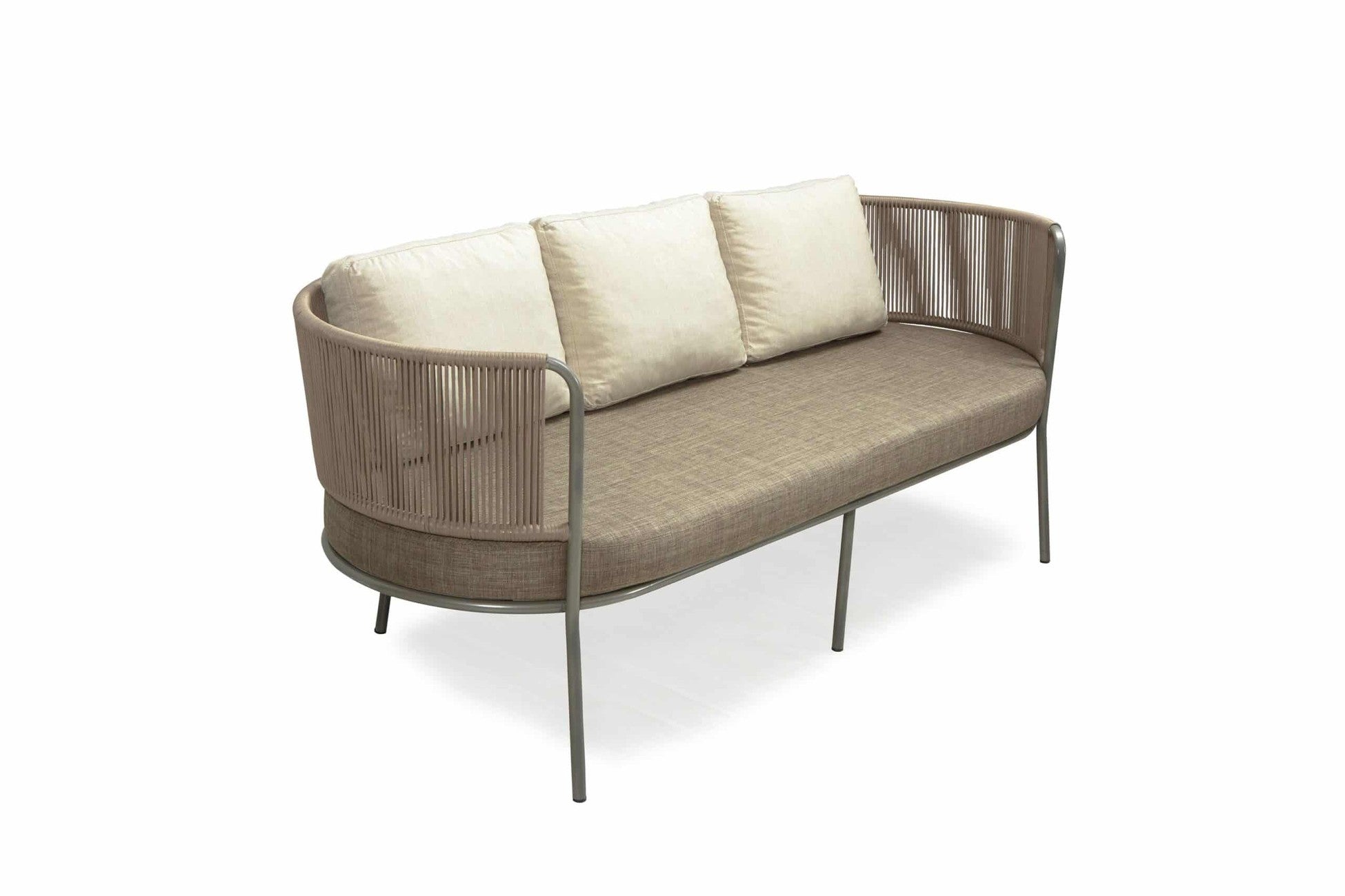 Salon de jardin avec coussins &amp; table basse Pillo