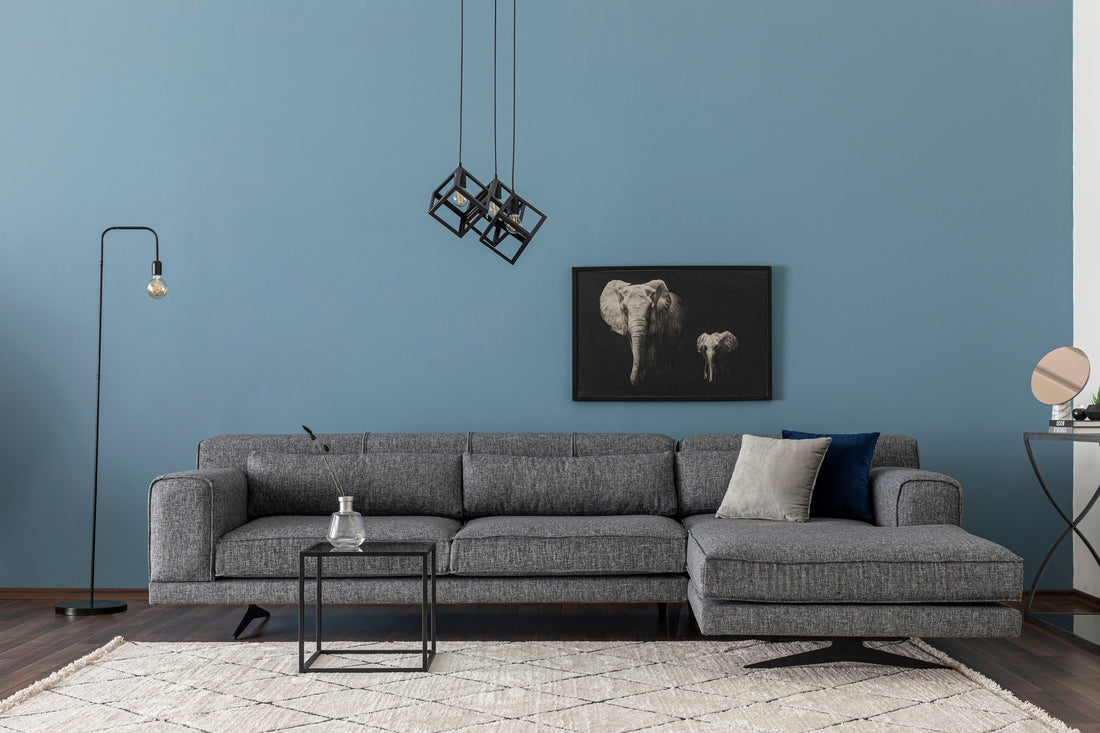 Canapé d'angle Jivago Corner Right (L2-Chl) - Grey