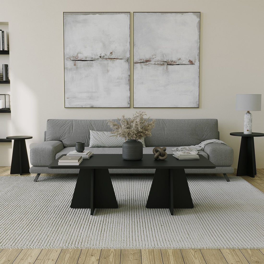 Table basse Mushroom - Black