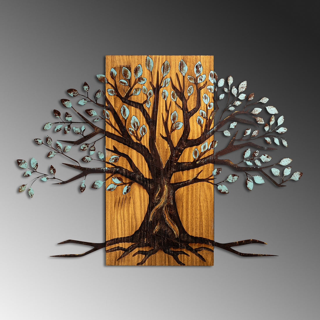 Accessoire mural en bois décoratif Willow - 382-A
