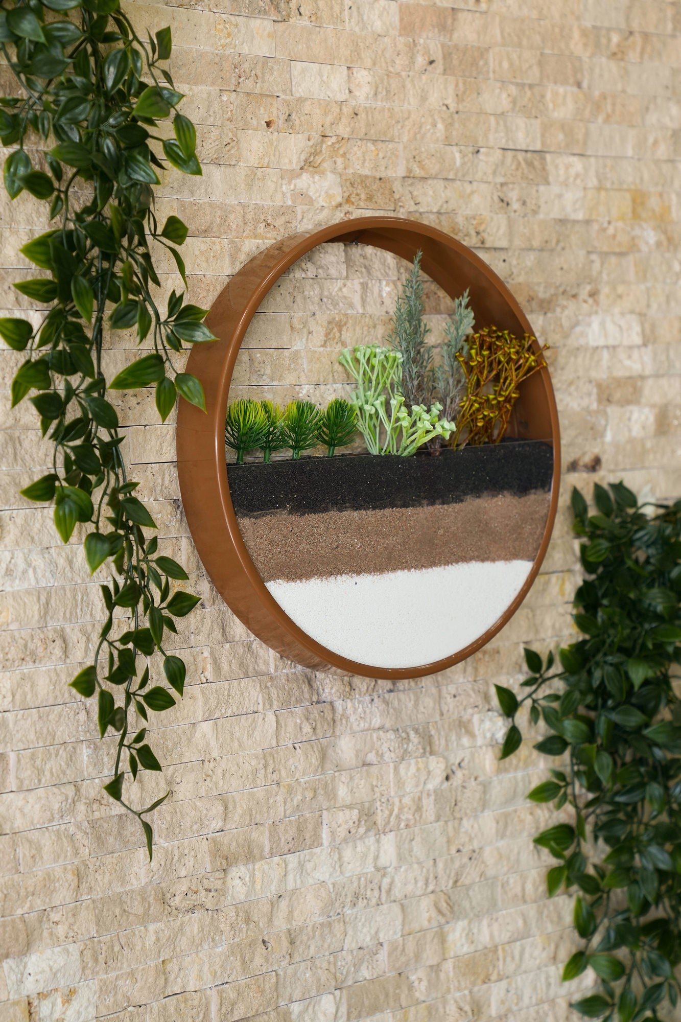 Accessoire mural en métal décoratif Sweet Azalea