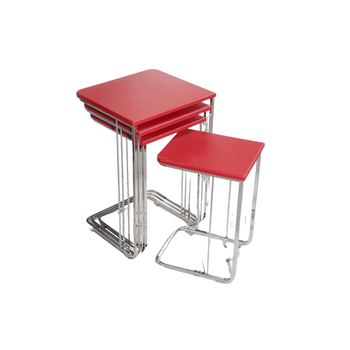 Vegas Table Gigognes Rouge