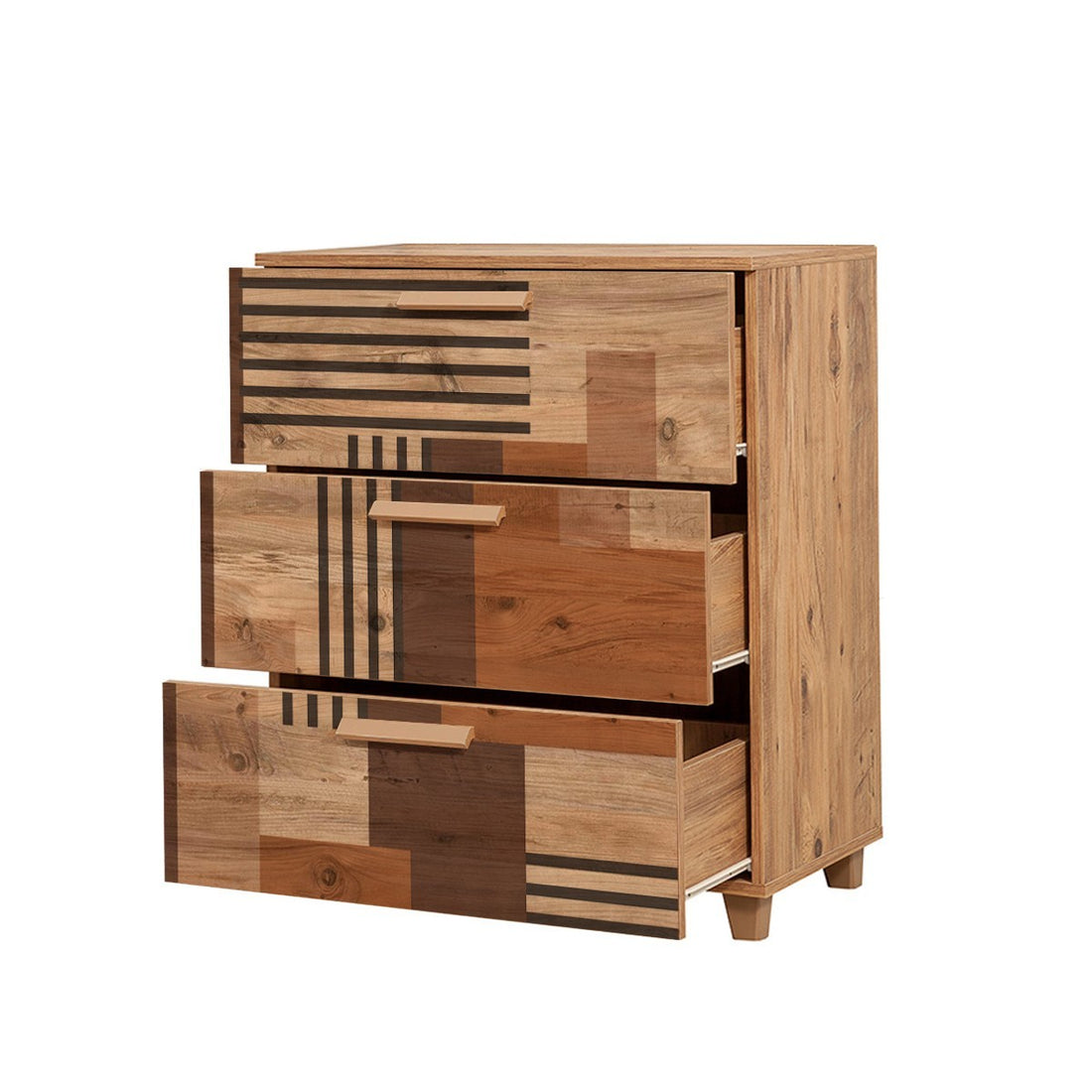 La commode Leva Gravis Colorblock